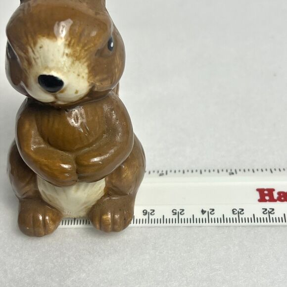 VTG Ceramic Squirrel Salt And Pepper Shaker Set Forest Woodland Animal Whimsy - Picture 12 of 15